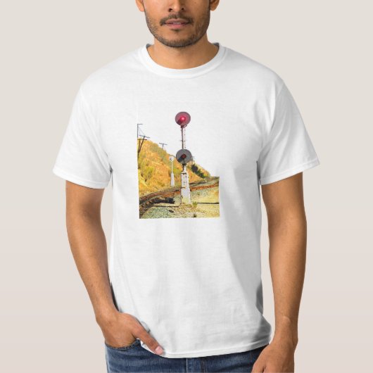Railroad Searchlight Signal T-shirt (Voorkant)