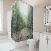 Railroad Tracks Shower Curtain Douchegordijn (In situ)