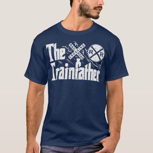 Railroad Train ingenieur trein cadeaus T-shirt (Voorkant)