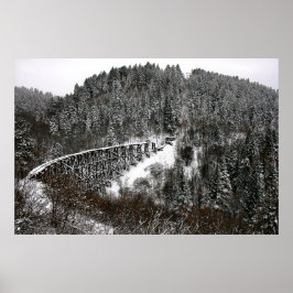 Railroad Trestle in Cloudcroft New Mexico Poster