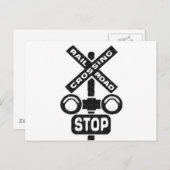 Railroadiana Briefkaart (Voorkant / Achterkant)