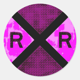 Railroadiana Ronde Sticker