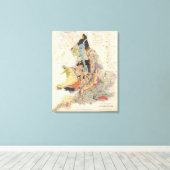 Railroads in Engeland Canvas Afdruk (Insitu (Houten vloer))