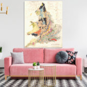 Railroads in Engeland Canvas Afdruk (Insitu (Woonkamer))