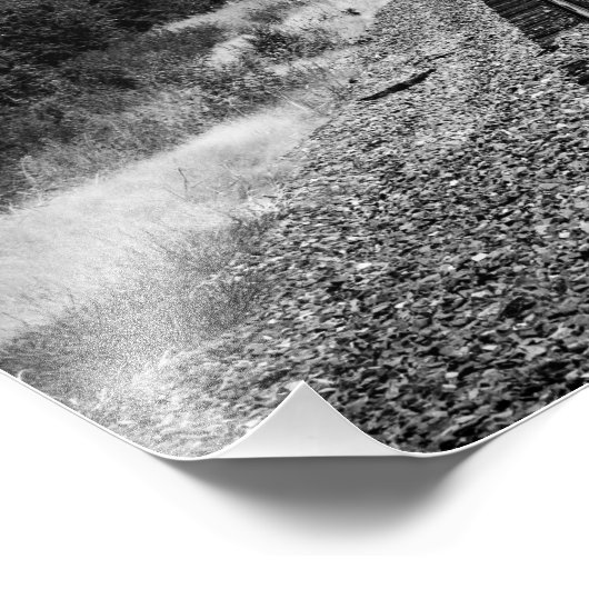 rails foto afdruk (Hoek)