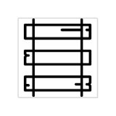 rails 	rubberstempel (Afrduk)