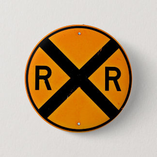 Railwegteken Ronde Button 5,7 Cm