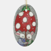 Rain Bunny Xmas Ornament (Rechts)