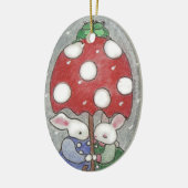 Rain Bunny Xmas Ornament (Links)
