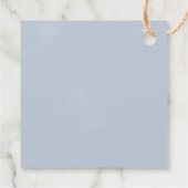 Rain Cloud Boy Baby shower Hartelijk dank Bedankjes Labels (Achterkant)