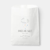 Rain Cloud Boy Baby's zijn Sweet Favor Bag Bedankzakje (Voorkant)