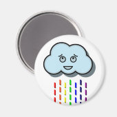 Rain Cloud Finds Relief Magneet (Voorkant / Achterkant)