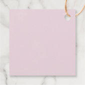 Rain Cloud Girl Baby shower Dank je wel Bedankjes Labels (Achterkant)