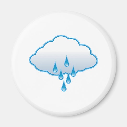 Rain Cloud Magneet (Voorkant)