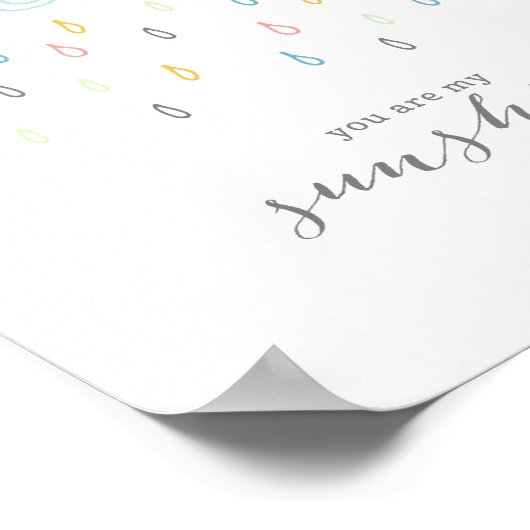 Rain Clouds Poster (Hoek)