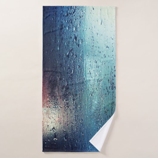 RAIN DROP OP HET VENSTER BADHANDDOEK (Badhanddoek)