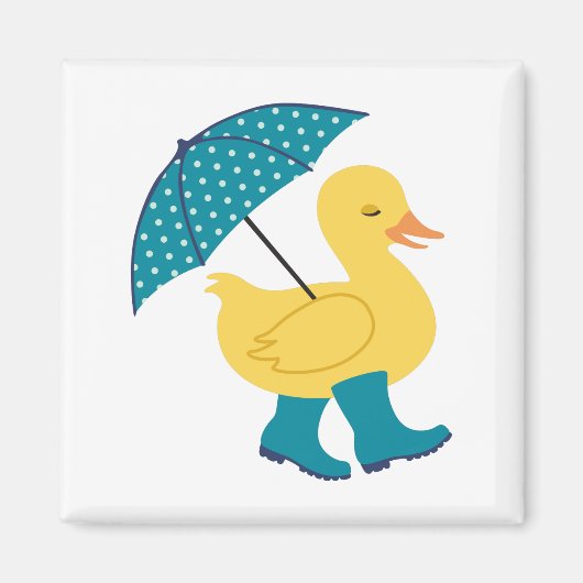 Rain Duck Magneet (Voorkant)