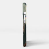 Rain hood girl iPhone hoesje (Linkerkant)