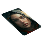 Rain hood girl magneet (Rechterzijde)