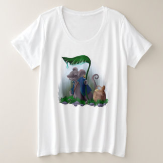 Rain Mouse |  Grote Maat T-shirt