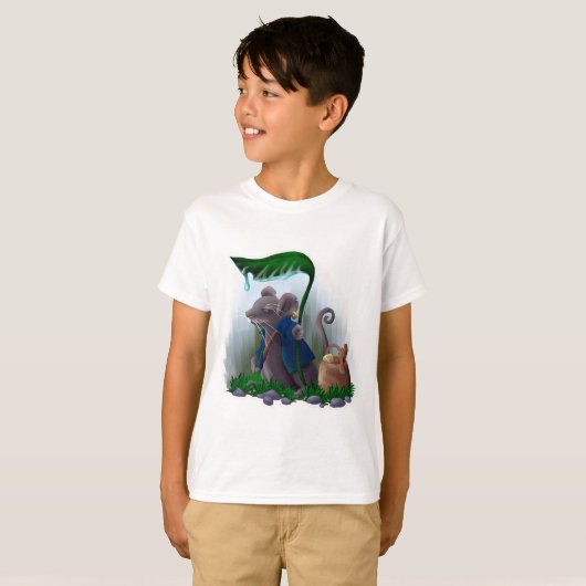 Rain Mouse |  T-shirt (Voorkant volledig)