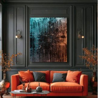 Rain of Contrasts Poster