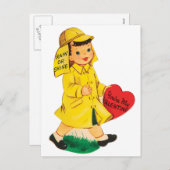 Rain or Shine | Valentine | Carte postale (Devant / Derrière)