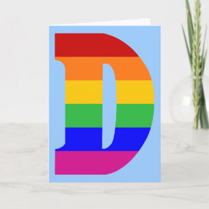 Rainbobordetekst D Notitiekaartje