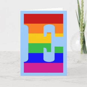 Rainboegbrief E Notitiekaartje