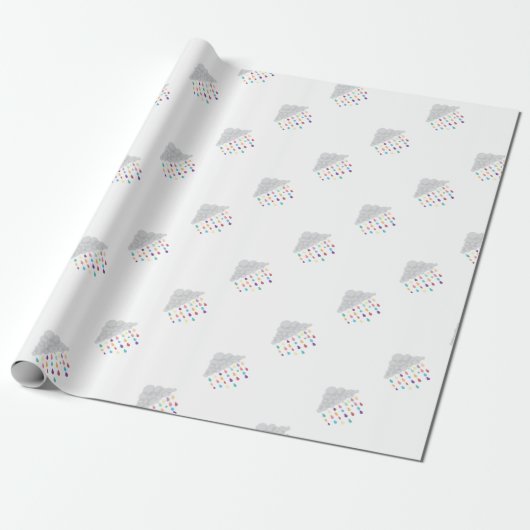 Rainbogen Cadeaupapier (Uitgerold)