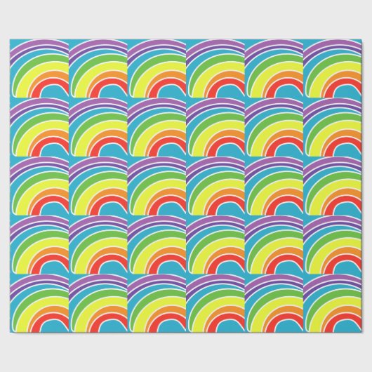 Rainbogen Cadeaupapier (Zoom)