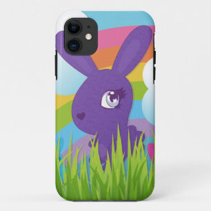 Rainbogen en Bunnies iPhone 11 Hoesje