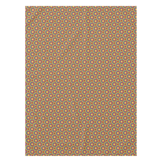 Rainbogen en grafisch patroon van de Stijl van de Tafelkleed (Voorkant)