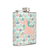 Rainbogen en Unicorns Heupfles (Rechts)