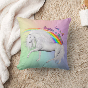 Rainbogen en Unicorns Kussen