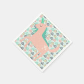 Rainbogen en Unicorns Servetten (Hoek)