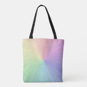 Rainbogen en Unicorns Tote Bag (Achterkant)