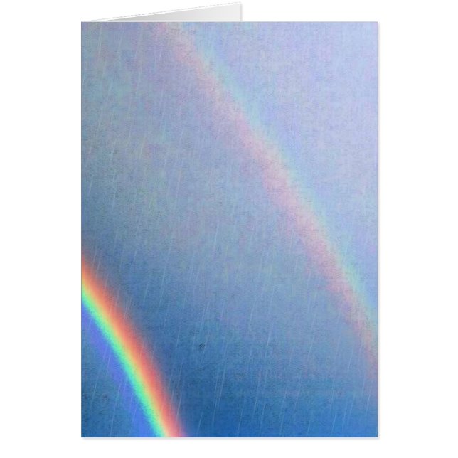 Rainbogen in de regen (Voorkant)