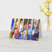 Rainbogen in uitvoering kaart (Gele Bloem)