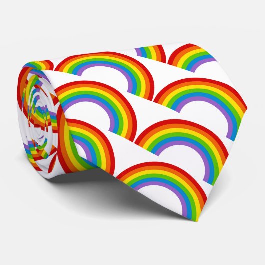 Rainbogen Stropdas (Opgerold)