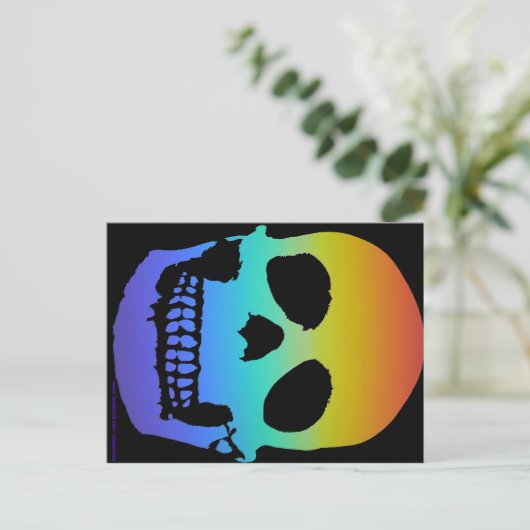 Rainbone Briefkaart (Staand voorkant)