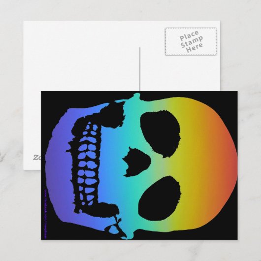 Rainbone Briefkaart (Voorkant / Achterkant)