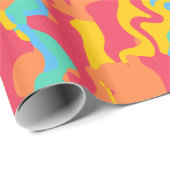 Rainboog abstract papier voor digitale druk (Rol Hoek)