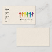 Rainboog Diversiteit  Visitekaartjes (Voorkant / Achterkant)