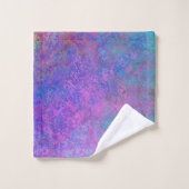 Rainboogalcoholinkt, helderkleurig Abstract Bad Handdoek (Wasdoekje)