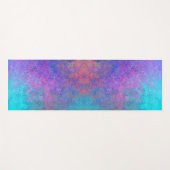 Rainboogalcoholinkt, helderkleurig Abstract Yogamat (Voorkant (horizontaal))