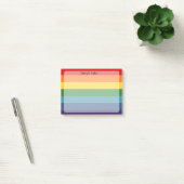 Rainboogbars Aangepaste opmerkingen na de operatie Post-it® Notes (Kantoor)