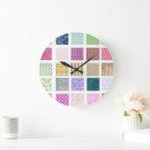 Rainboogbetegelpatroon Grote Klok (Huis)