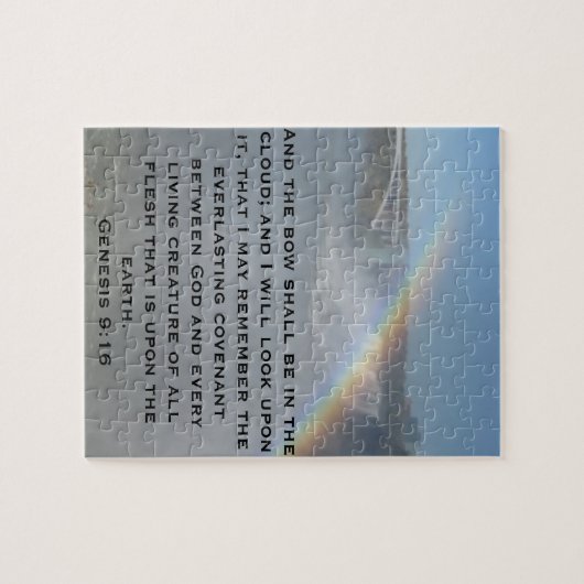 Rainboogbijbelscripts Legpuzzel (Horizontaal)