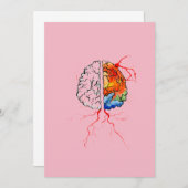 Rainboogbrein Bedankkaart (Voorkant / Achterkant)